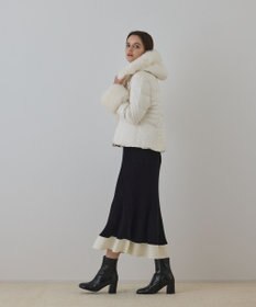 GRACE CONTINENTAL エコファーショートダウンジャケット