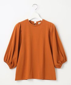 Feroux 【UVケア】バックリボンボリュームスリーブ Tシャツ