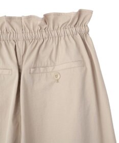 Green Parks ウエストフリルワイドコクーンパンツ