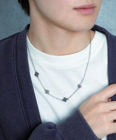 WEGO Mモチーフチェーンネックレス