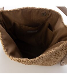 UNBILLION カシュカシュ cachecache / サイドフリルワンンハンドルトート カゴバッグ