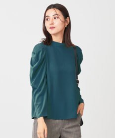 ANY タックボリュームブラウス