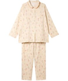 Wing パジャマ 綿100%(本体) 二重ガーゼ 長袖 長ズボン レディース EP7047 ウイング／ワコール