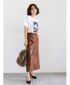 Te chichi マリリンモンローシネマフォトTシャツ