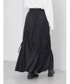 earth music&ecology ドロストギャザーフレアスカート