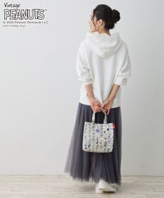 ROOTOTE 8431【スヌーピー】IP.スクエア.ラミネート.ピーナッツ-0L