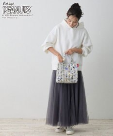 ROOTOTE 8431【スヌーピー】IP.スクエア.ラミネート.ピーナッツ-0L