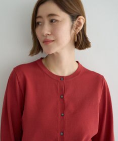 YECCA VECCA 【UVカット】クルーネックカーディガン