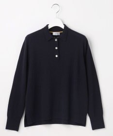 J.PRESS LADIES L SOFT TOUCH WOOL ポロ ニット