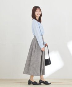 Tiaclasse フリルリボンブラウス