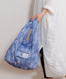 ACE BAGS & LUGGAGE 【折り畳み】 HAyU × ace. マルシェバッグ エコバッグ 猫柄 23L 17871