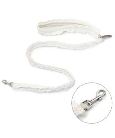 PET PARADISE cherircouture フリフリリード 《ホワイト》ＳＳ～Ｓ  小型犬