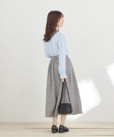 Tiaclasse フリルリボンブラウス