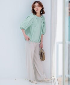 洗える】シャルマンエンブロイダリー ブラウス / 23区 | ファッション