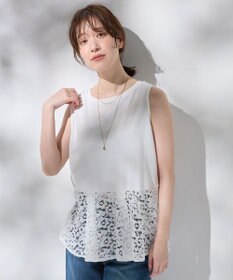 ANY L 【洗濯機可】タックヘムコンビインナー