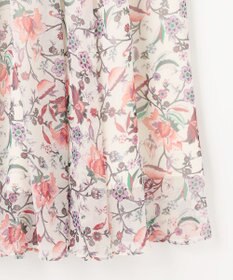 自由区 L 【カタログ掲載・洗える】マラケシュフラワープリント スカート