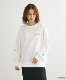 Green Parks ナイトメア／袖プリントミニ裏毛プルオーバー