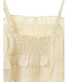 Green Parks シャーリングキャミビスチェ