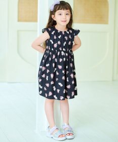 ANY KIDS 総柄 サマーワンピース