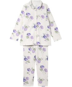 Wing パジャマ 綿100%(本体肌側) あったか 3Lまで対応 大きいサイズ 長袖 長ズボン 冬 レディース EP6023 ウイング／ワコール