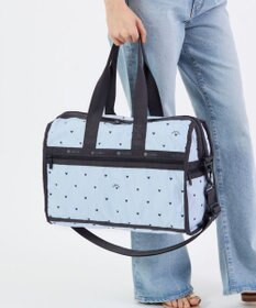 LeSportsac DELUXE MED WEEKENDER/フレッシュブラックハーツ