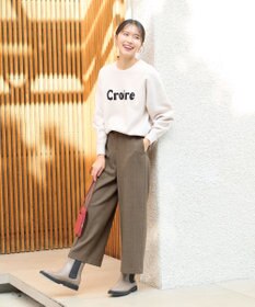 ANY 【ウエストゴム/ストレッチ/裏起毛】シークレットウォーム　ワイド