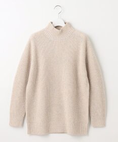 J.PRESS LADIES 【洗える】AUSSIE AIR ハイネック ミドルゲージ ニット