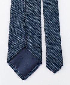 J.PRESS MEN 【KUSKA×J.PRESS ALL HANDMADE GRENADINE COLLECTION】インディゴブルー無地 ネクタイ