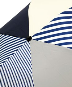 +RING 【UVカット90%以上】【数量限定】UNISEX  折傘 55cm NVY-STP T1233