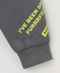 PW CIRCULUS 【MEN】【洗える/吸汗速乾/ストレッチ】ダンボール ロゴ ジップアップ パーカー