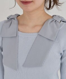 Green Parks ・ｓｗｉｎｇ　ｂｙ　ショルダーリボンプルオーバー