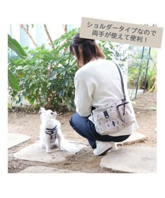 犬 散歩バッグ リサとガスパール お散歩ショルダーバッグ (26×20cm
