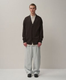 ATON WOOL WASHI | オーバーサイズカーディガン - UNISEX