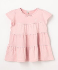 組曲 KIDS 【110-140㎝】 ドットティアードチュニック