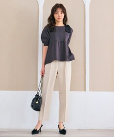 Feroux 美シルエットカラーテーパード パンツ