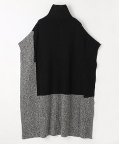 JOSEPH カーディステッチアニメーション　ハイネックポンチョ