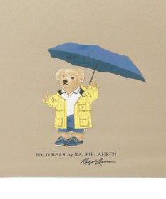 MOONBAT 【 遮光率100％/遮熱/UV/軽量】POLO RALPH LAUREN（ポロ ラルフローレン）晴雨兼用日傘  レインベア  折りたたみ傘