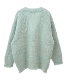 earth music&ecology なみなみ起毛Ｖネックカーディガン