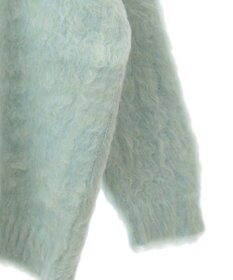 earth music&ecology なみなみ起毛Ｖネックカーディガン