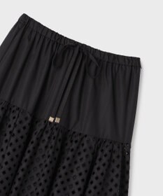 GRACE CONTINENTAL メッシュカットワークスカート