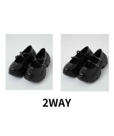 WEGO 2WAYベルトシューズ