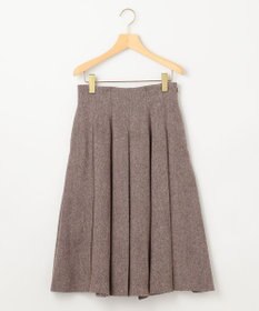 組曲 L 【WEB限定】ネコアシツィード プリーツスカート