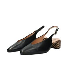 INTER-CHAUSSURES 【INTER-CHAUSSURES】ポインテッドトウVカットバックバンド