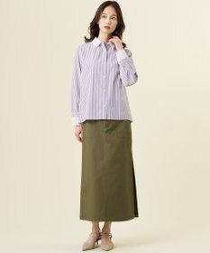 J.PRESS LADIES S 【WEB限定・一枚で着映え】コンパクトエステネージュ 襟 袖 リムーバル シャツ ブラウス