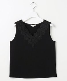 自由区 L コンパクトハイゲージレース タンクトップ