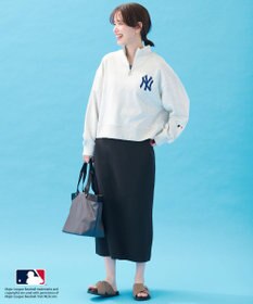 ANY L 【洗濯機可/UVケア】MLB/メジャーリーグベースボール ジップスウェット