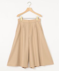 組曲 L 【WEB一部店舗限定】ウールジョーゼット キュロットパンツ