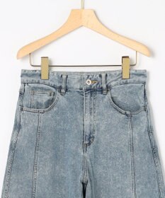 組曲 L 【加藤ローサさん着用】ライトデニムカーブパンツ