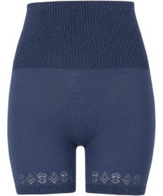 Wing 腹巻き付きオーバーパンツ 薄手 あたたかい 軽いはきごこち やさしい肌あたり ３分丈 毛パン 秋 冬 ER0813 ウイング／ワコール