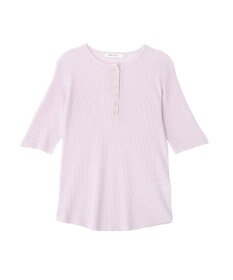 AMERICAN HOLIC 【2点セット】シアーリブヘンリーネックニット＋タンクトップ